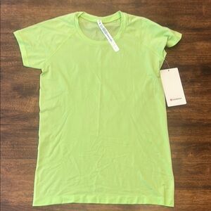 Lululemon Athletica Lime Green- Swiftly Tech Short Sleeve 2.0